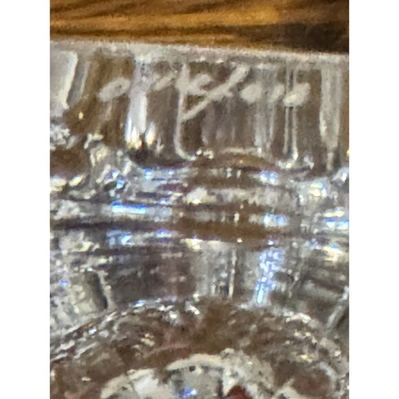 3 Signed ORREFORS Crystal Tulip Bowls - Picture 5 of 9
